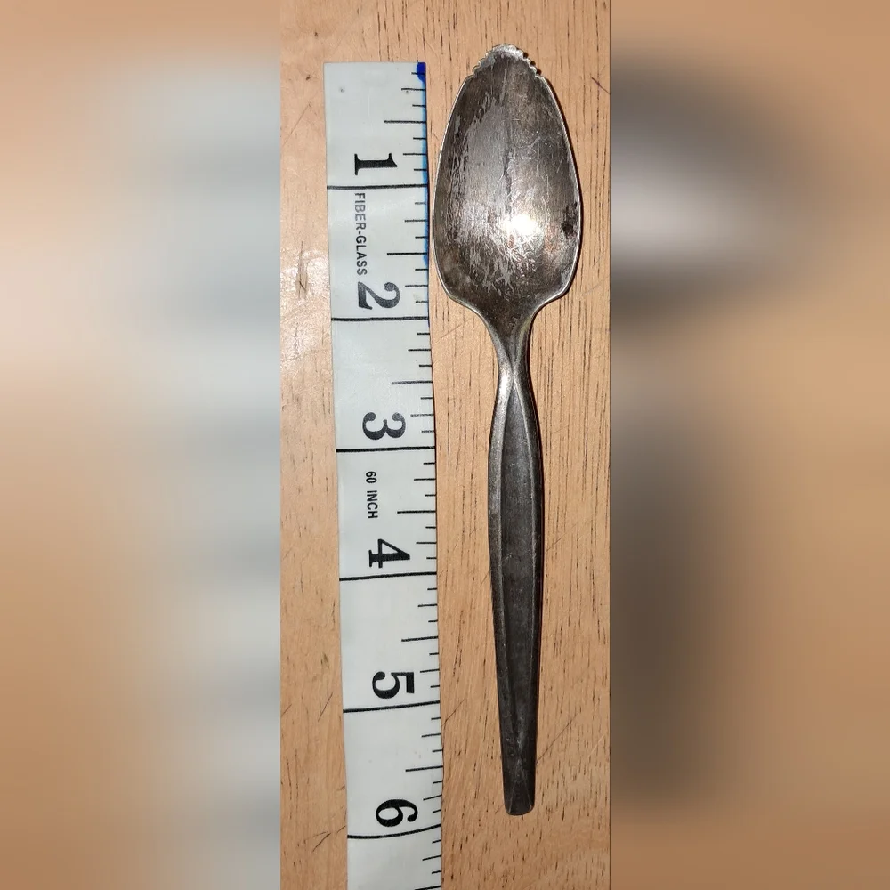 WM ROGERS MFG. CO. serated tip Spoon